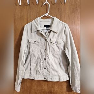 💥Vintage Calvin Klein jacket size XL light tan/cream color 🦋🦋